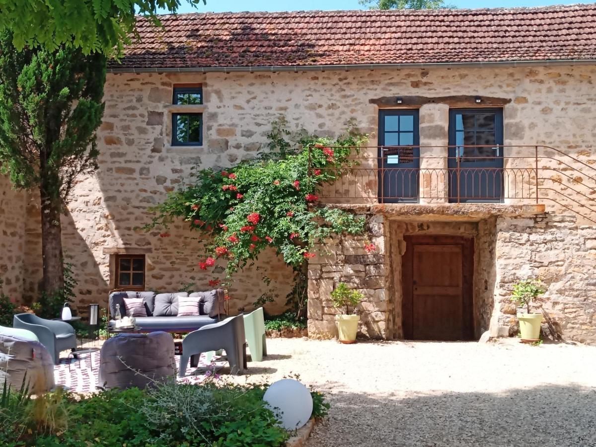 Les Granges De L Abbaye Bed & Breakfast Ginals Dış mekan fotoğraf